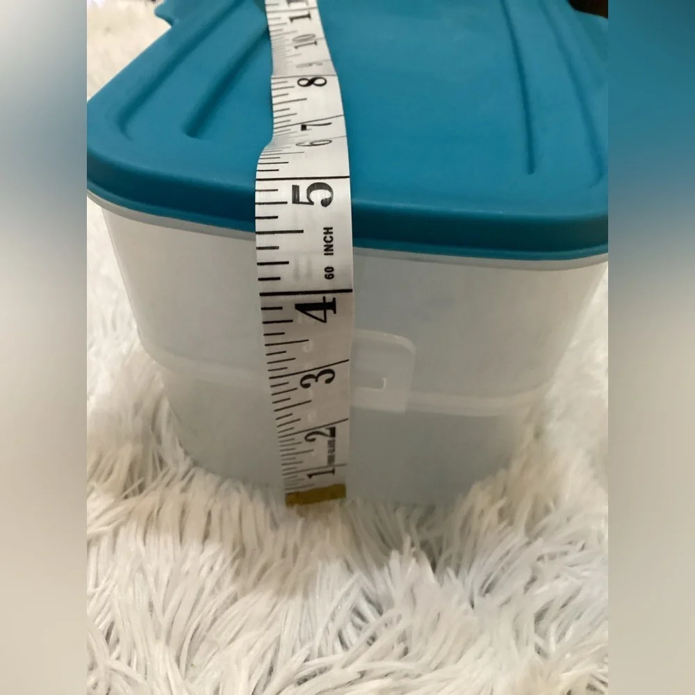 Avon shake and bread container for breading fish and meat and vegetables